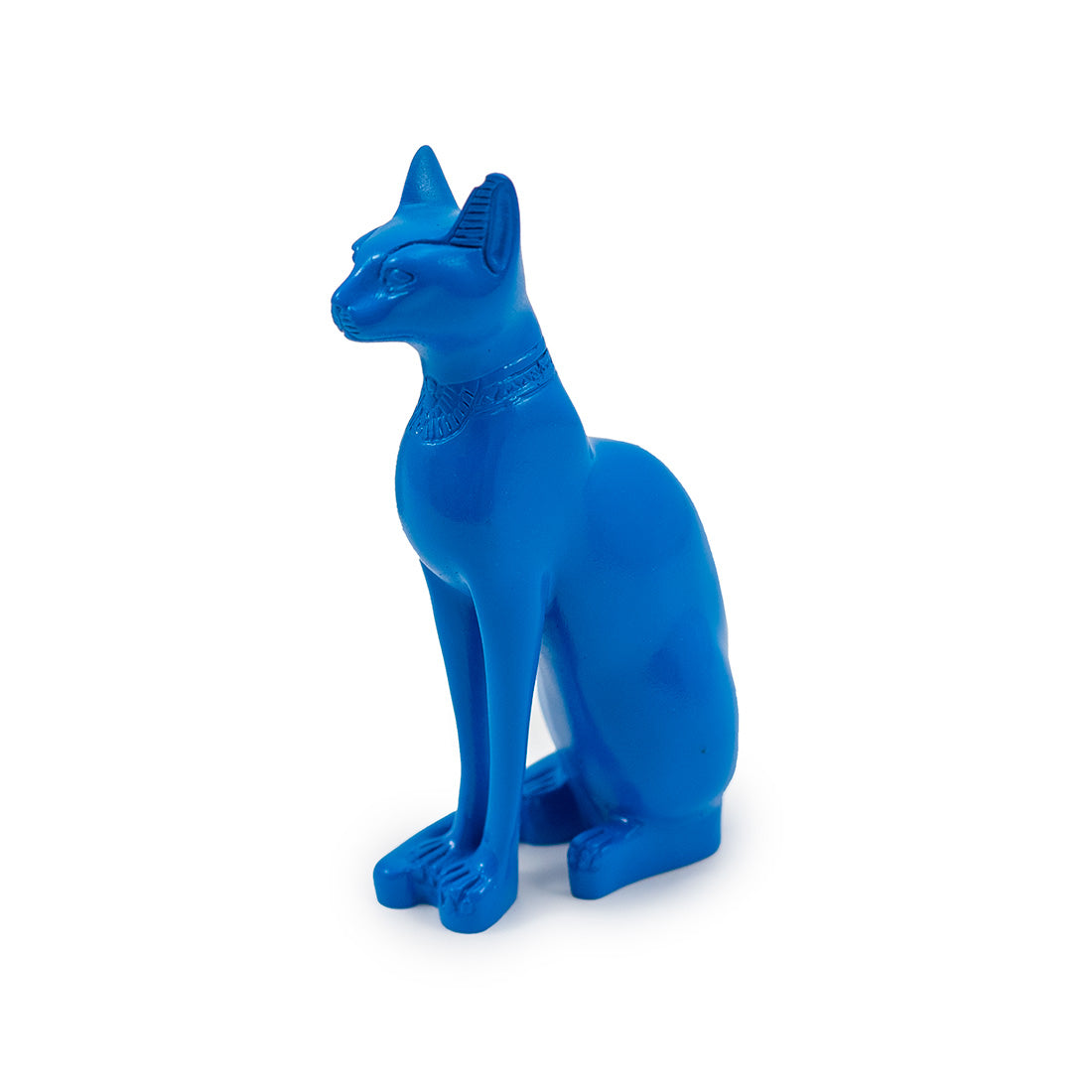 Blue Bastet Statuette