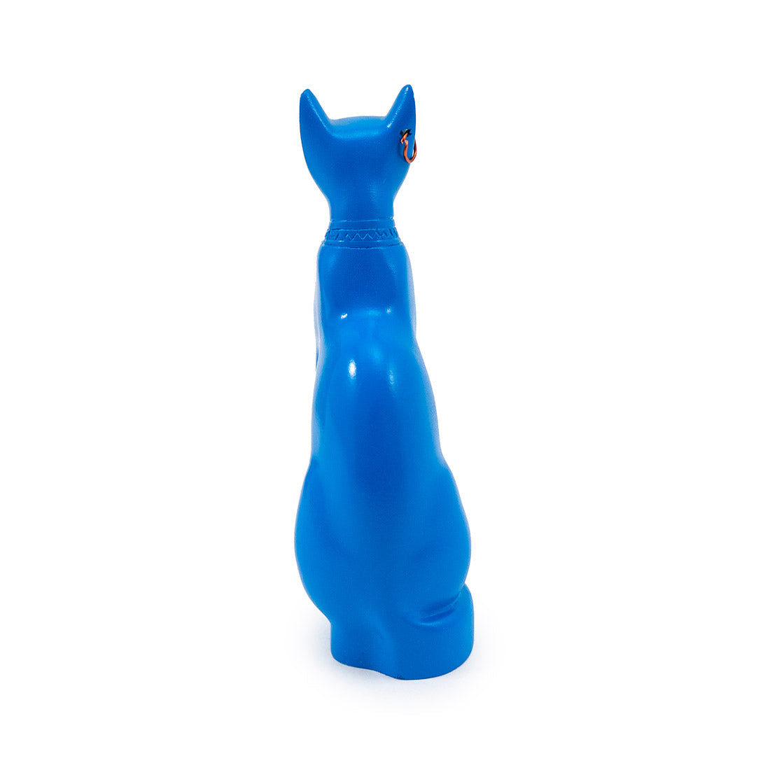 Blue Bastet Statuette