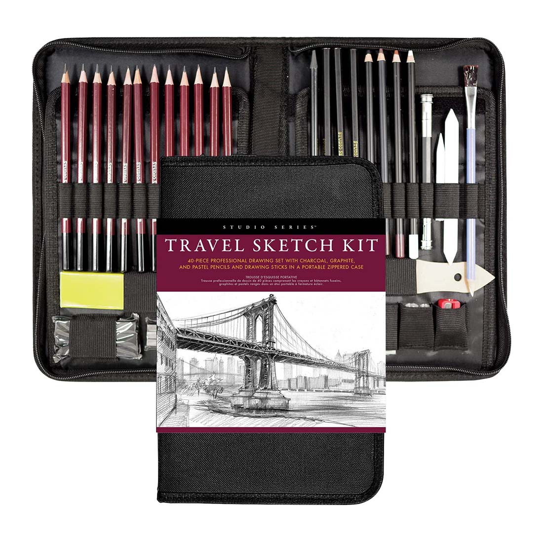 Amazon.com: Art Supplies, Sketching & Drawing Pencils Art Kit with 2 Sketch  Pads , Professional Artists Drawing Supplies Set Includes Graphite,  Charcoals, Kneaded Eraser for Kids, Teens and Adults (35 Pieces)