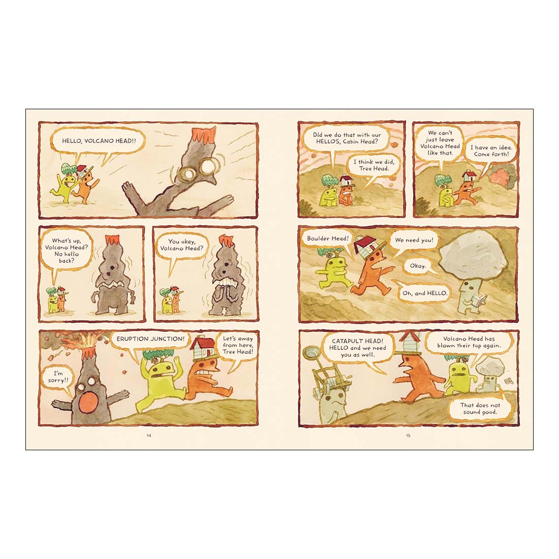 Cabin Head and Tree Head