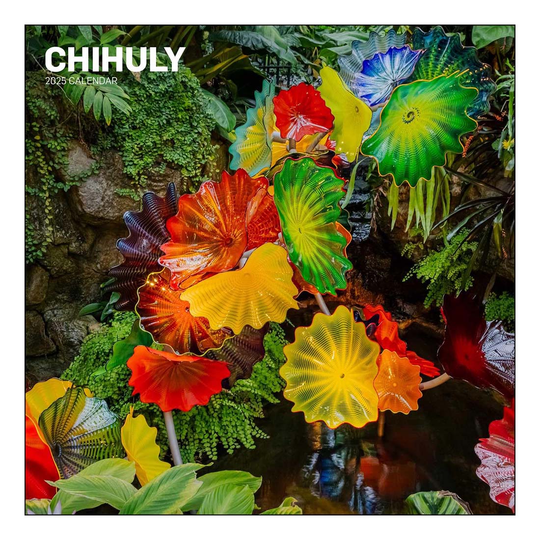 Chihuly 2025 Wall Calendar