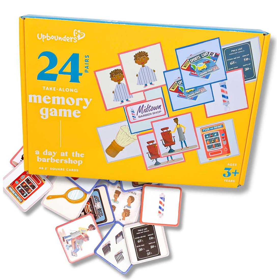 A Day at The Barbershop Memory Game