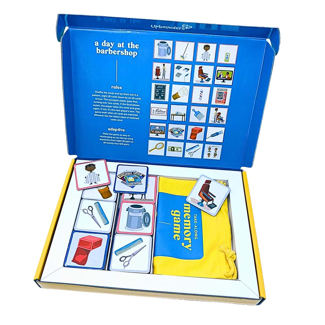 A Day at The Barbershop Memory Game