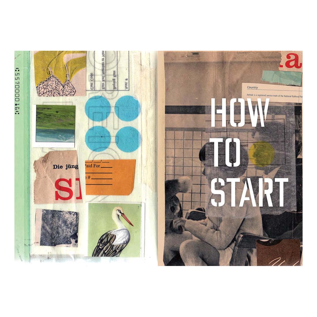 Book cover of 'The Guerilla Art Guide' by Keri Smith with orange background and gray spine.