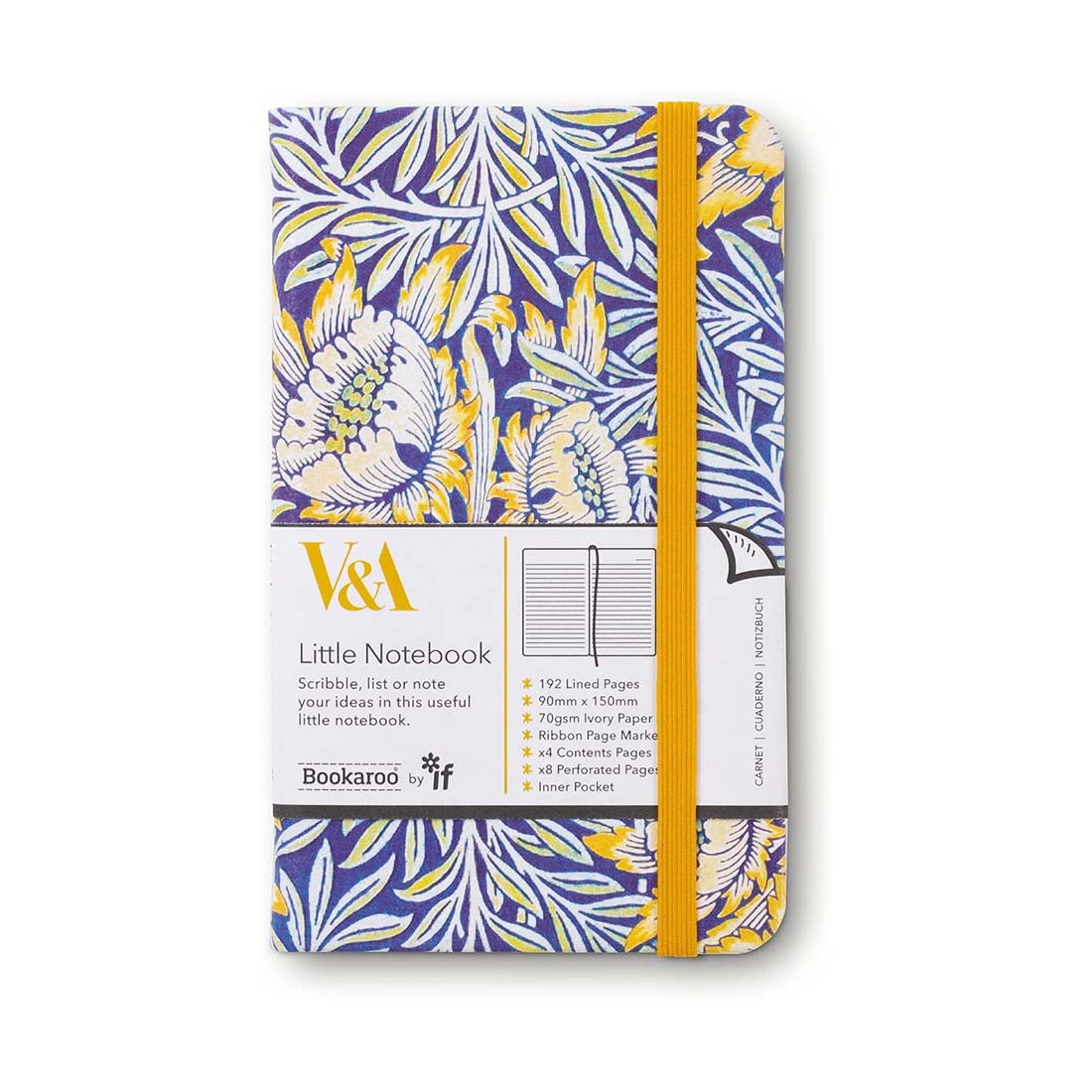 V&amp;A William Morris A6 Notebook