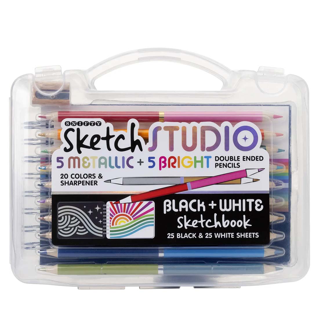 Sketch Studio Black & White Travel Set