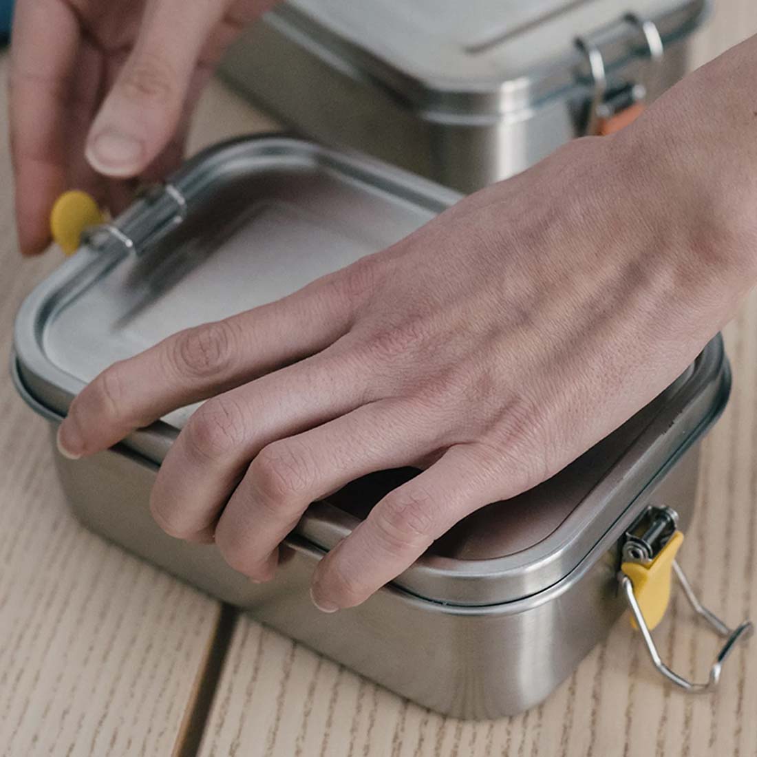 Terracotta Stainless Steel Lunch Box