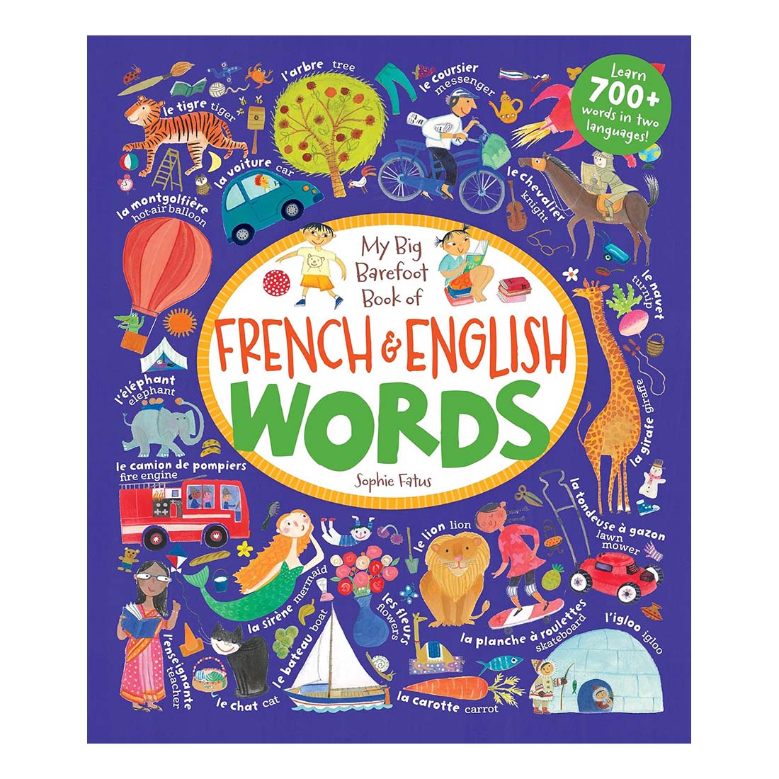 My Big Barefoot Book of French and English Words