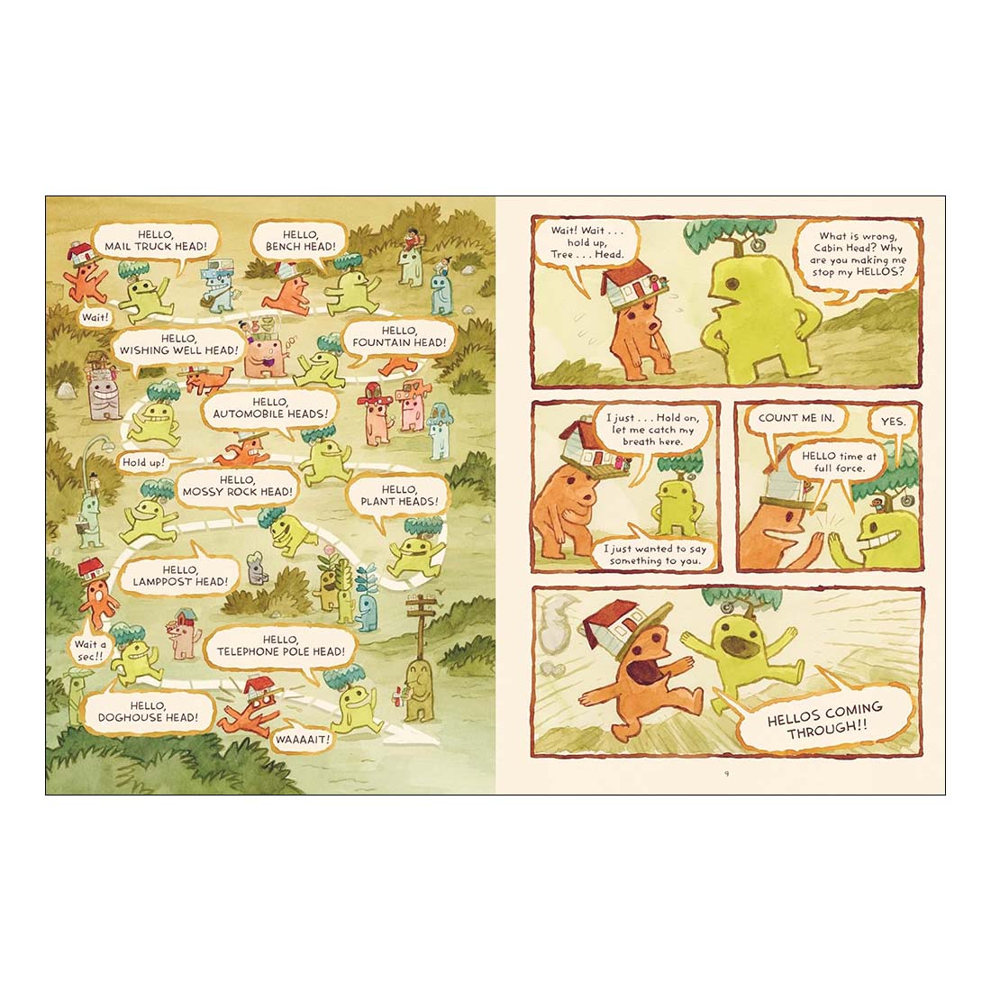 Cabin Head and Tree Head