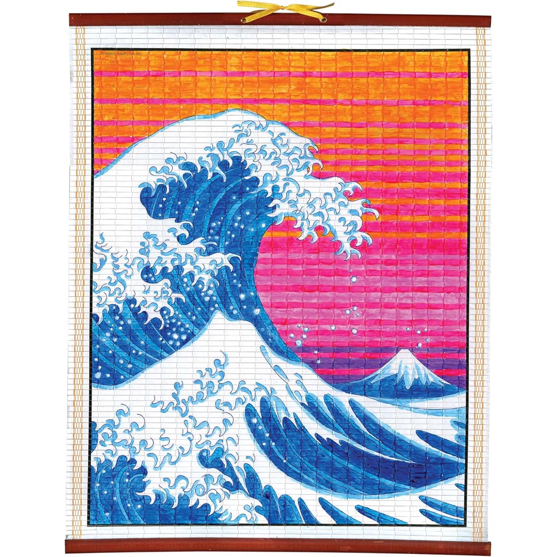 The Great Wave Paper Scroll Painting Kit