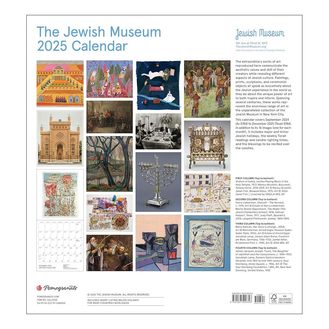 The Jewish Museum 2025 Wall Calendar - de Young & Legion of Honor Museum Stores the-jewish-museum-2025-wall-calendar-de-young-legion-of-honor-museum-stores