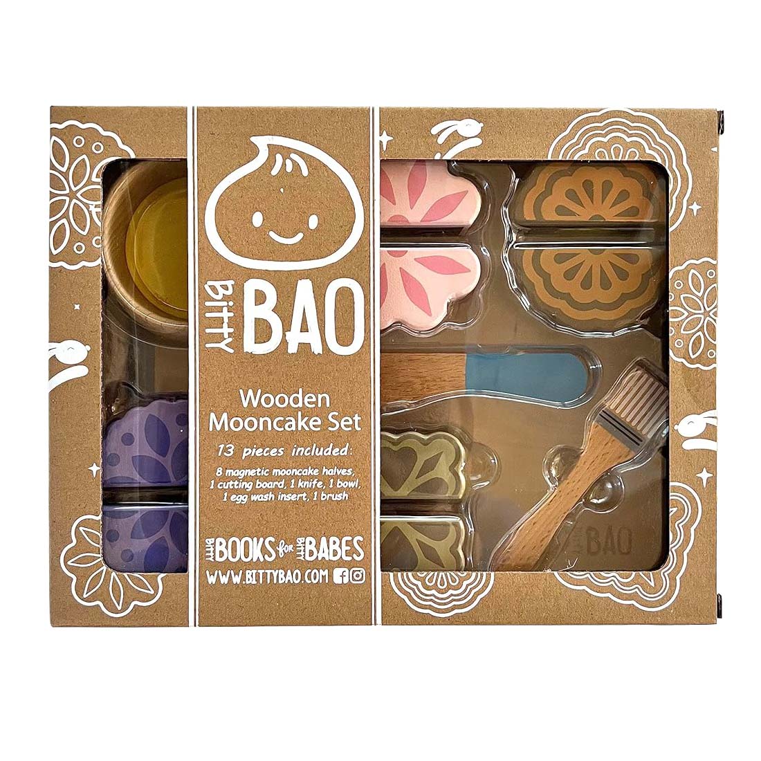 Wooden Mooncake Toy Set