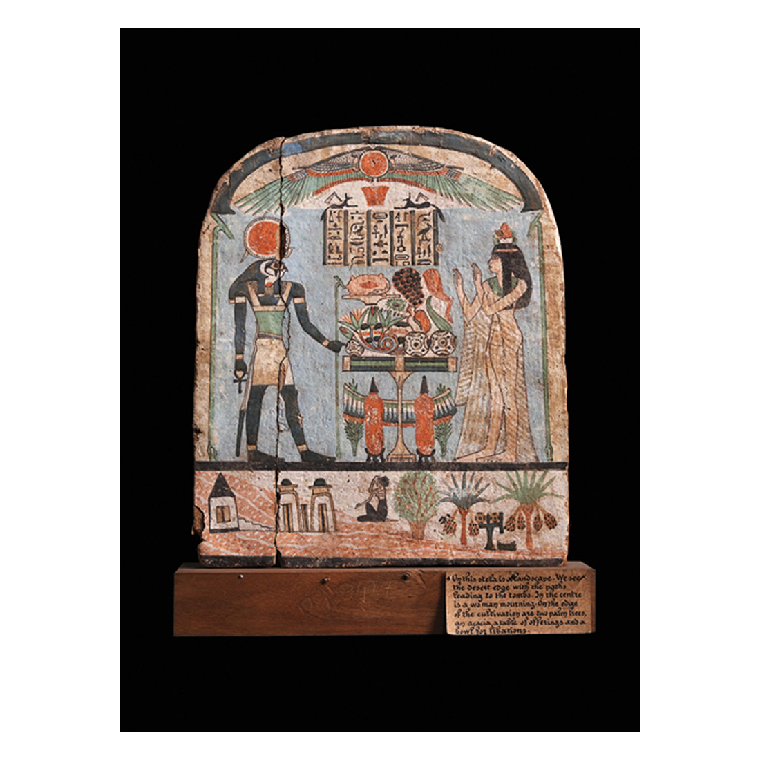 Religious Stela of Djedamunesankh Postcard