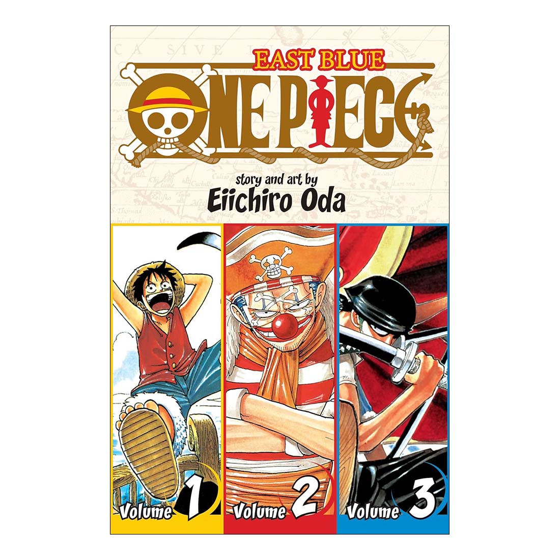 ONE PIECE Omnibus Edition, Vol. 1 (Volumes 1-3)