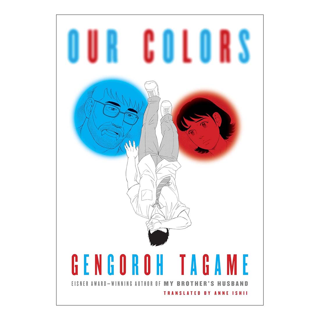 Book cover of 'Our Colors' by Gengoroh Tagame with colorful illustrations and text.