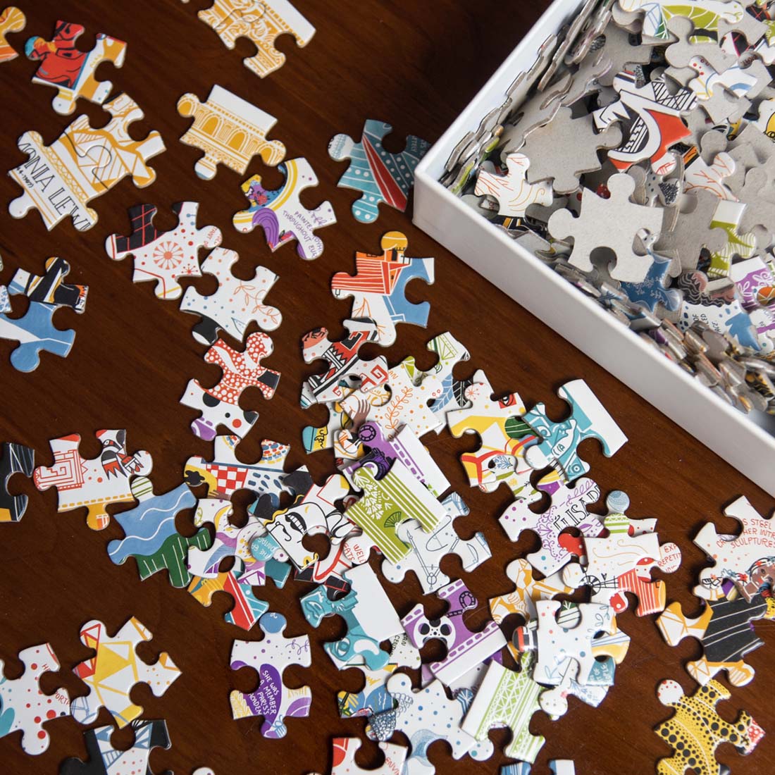 Women in Art Puzzle: Fearless Creatives Who Inspired the World 500-Piece Jigsaw Puzzle