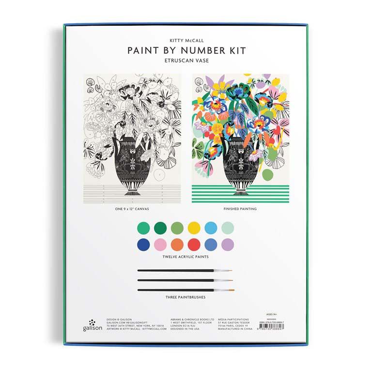 Etruscan Vase Paint by Number Kit