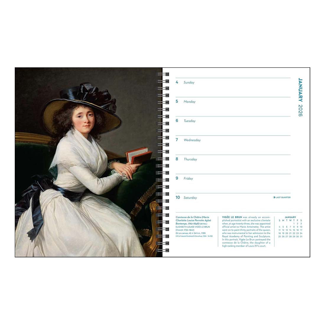 Masterpieces 2026 Engagement Calendar