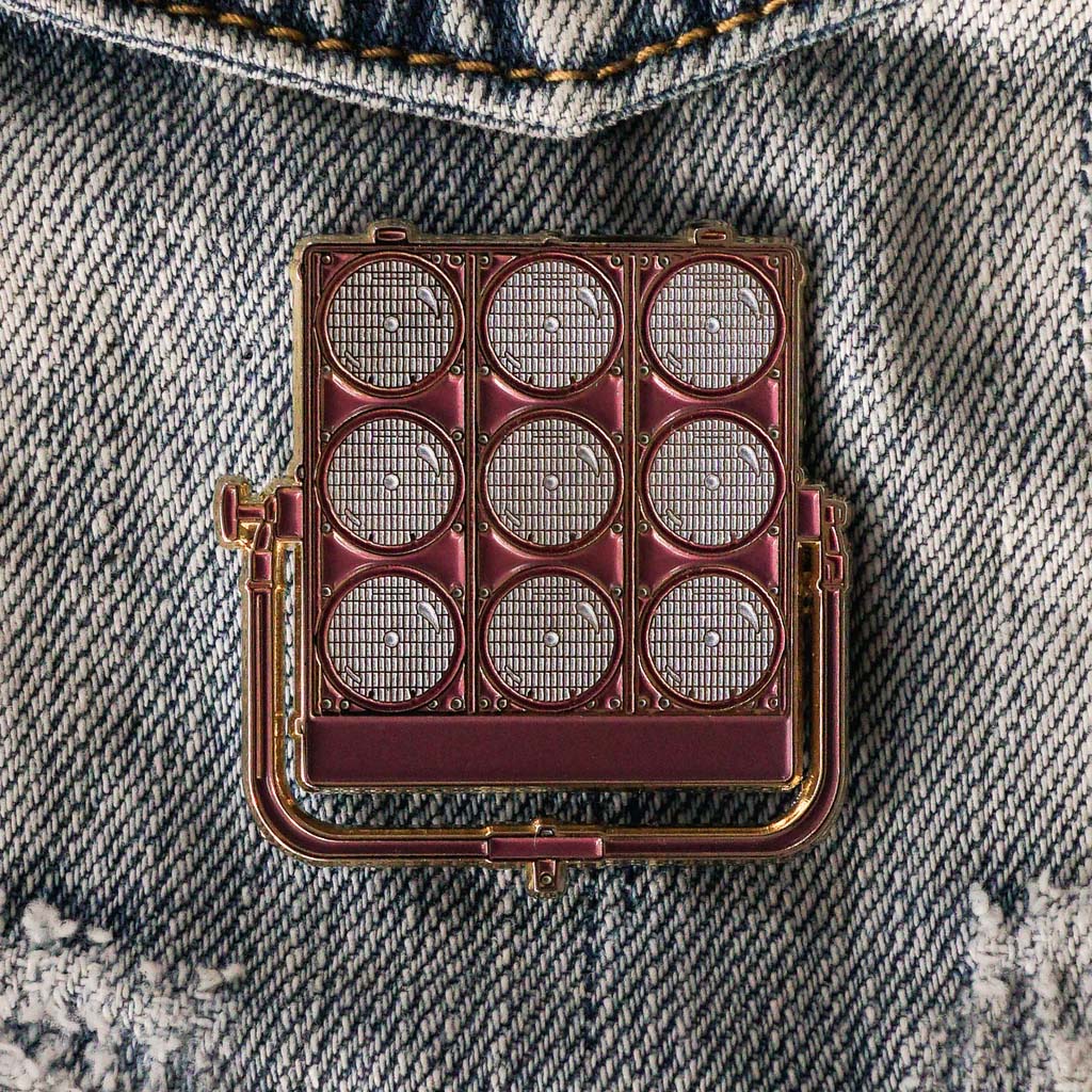9 Light Enamel Pin