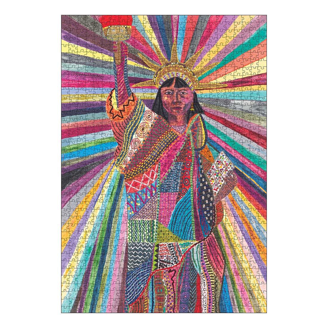 Pacita Abad: L.A. Liberty 1000-Piece Jigsaw Puzzle