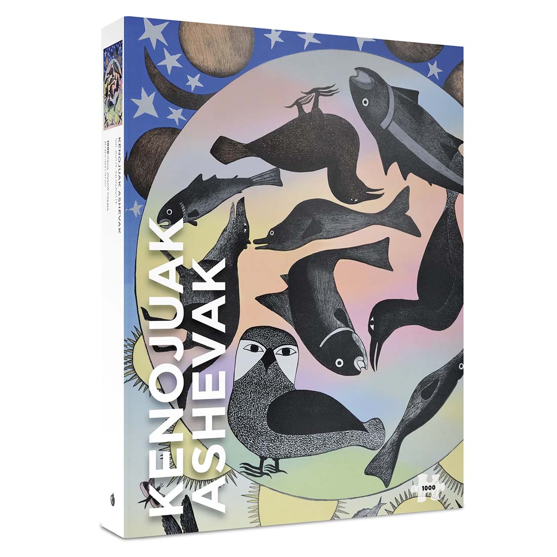 Kenojuak Ashevak: Siilavut, Nunavut 1000-Piece Jigsaw Puzzle
