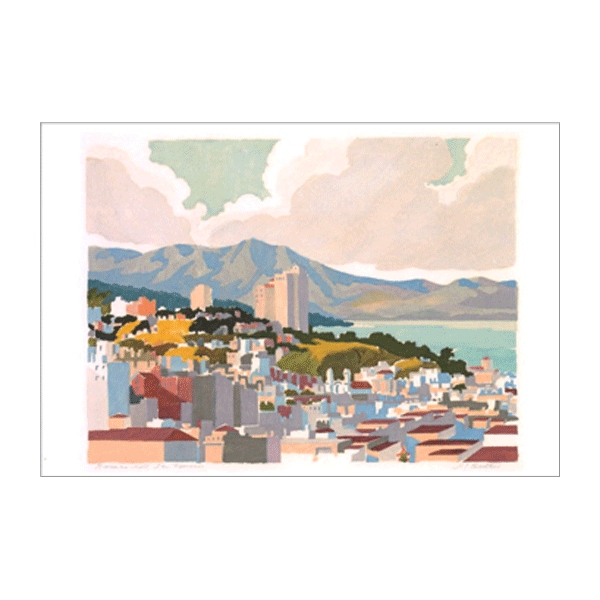 Artistic San Francisco Notecard Set