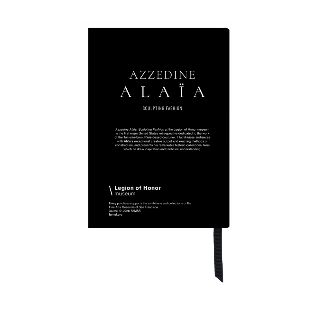 Black Azzedine Alaia exhibition journal