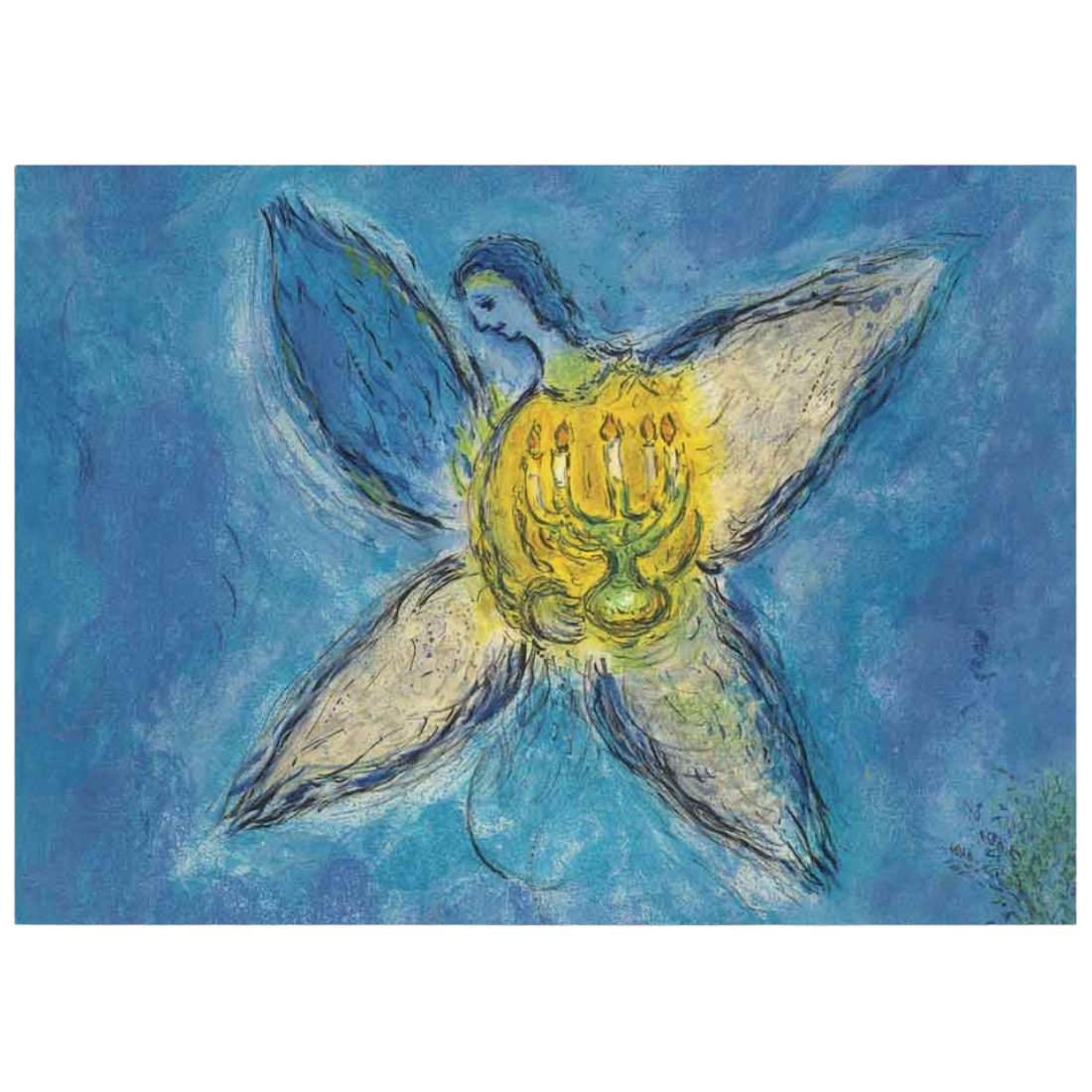Angel in Chandelier Boxed Holiday Cards