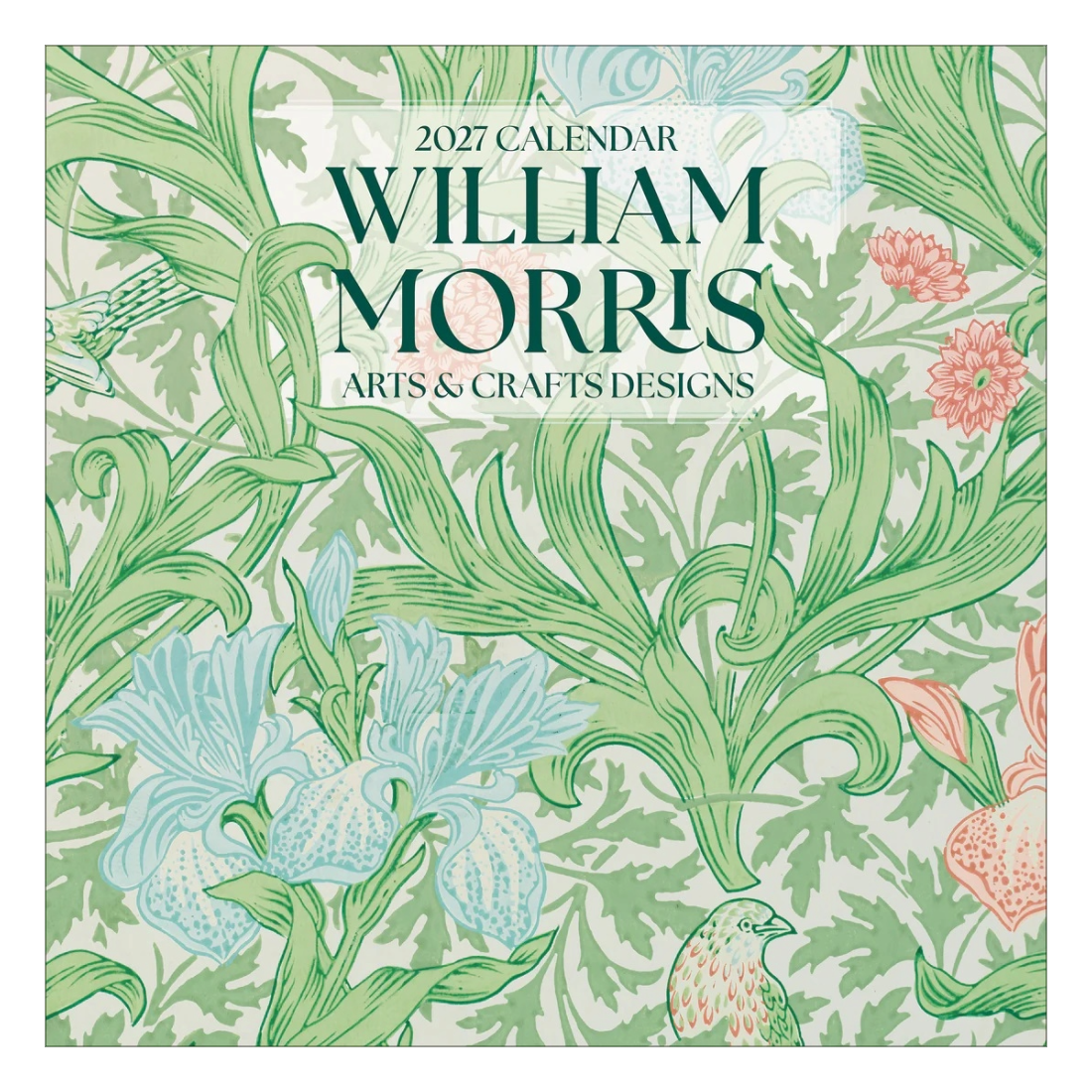 William Morris 2027 Wall Calendar
