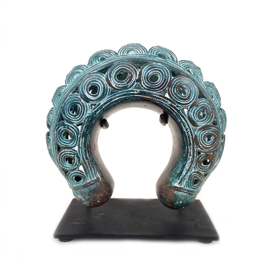 Bronze Rounded Cuff from Benin