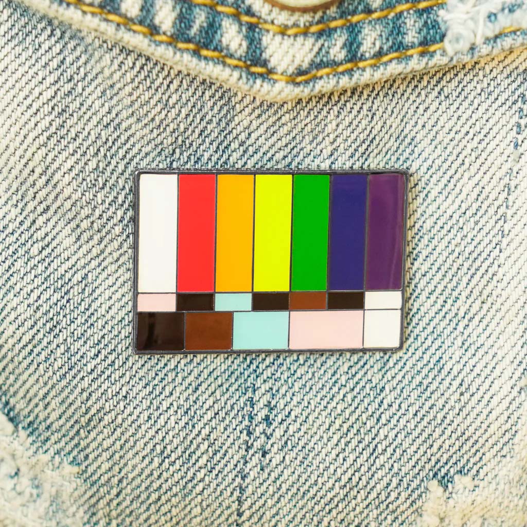 Bars and Tone Pride Enamel Pin