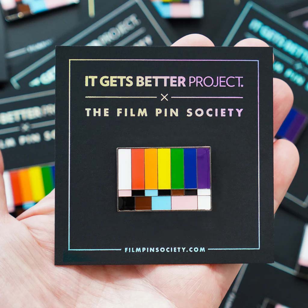 Bars and Tone Pride Enamel Pin