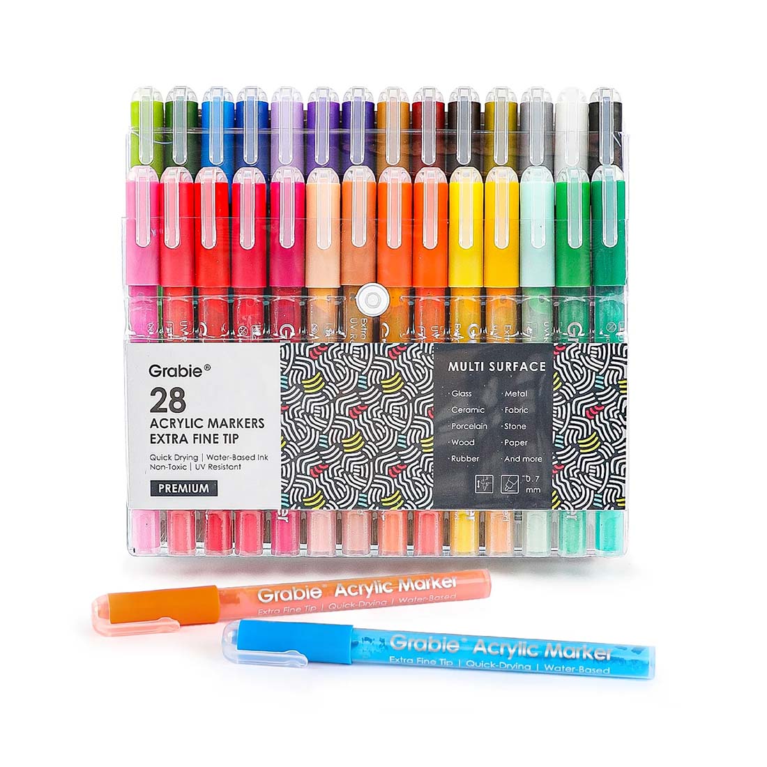 Extra Fine Tip Acrylic Paint Marker Set