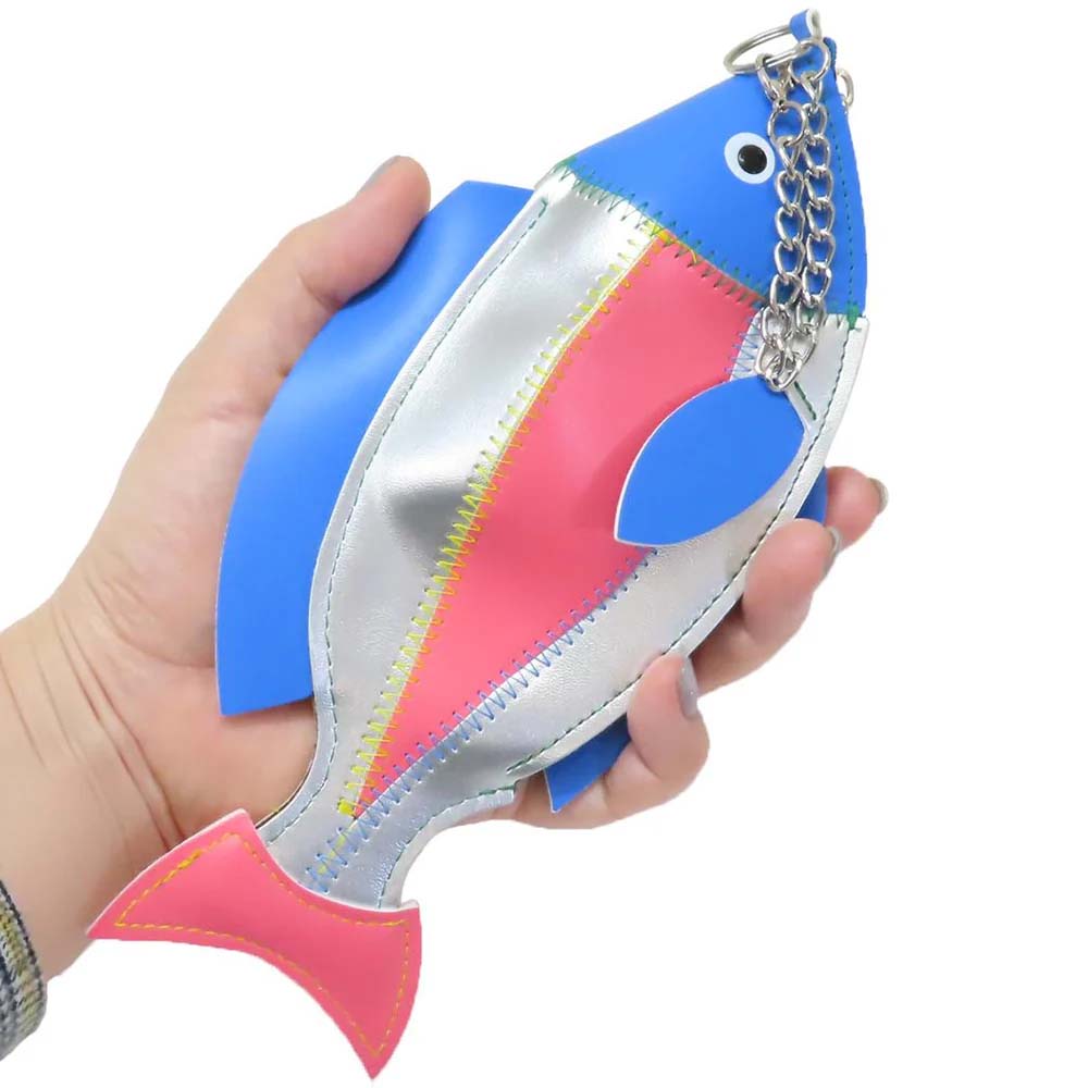 Blue Fish Pouch
