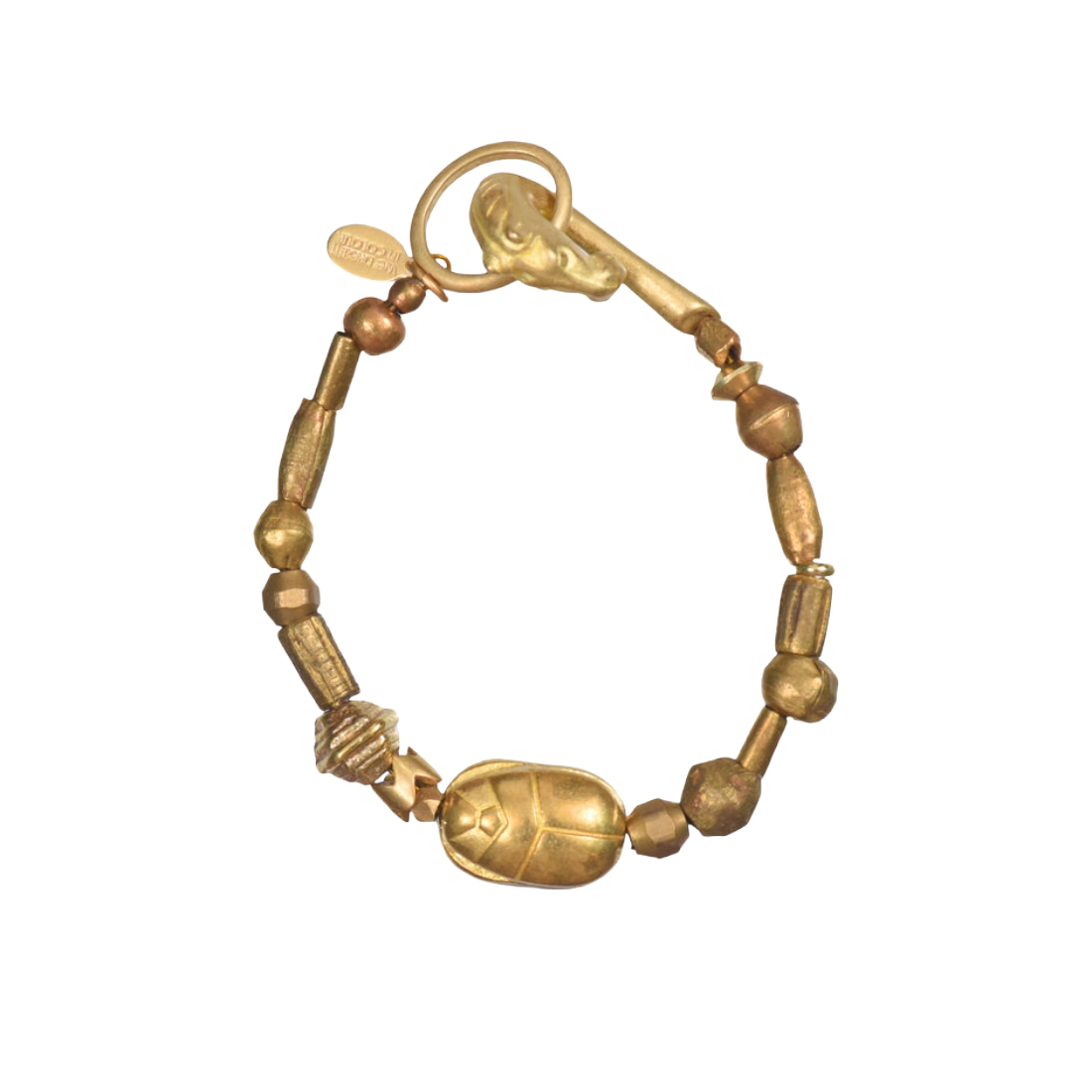 Golden Scarab Bracelet
