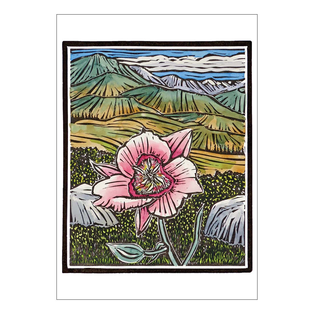 Molly Hashimoto: Wildflowers Boxed Notecard