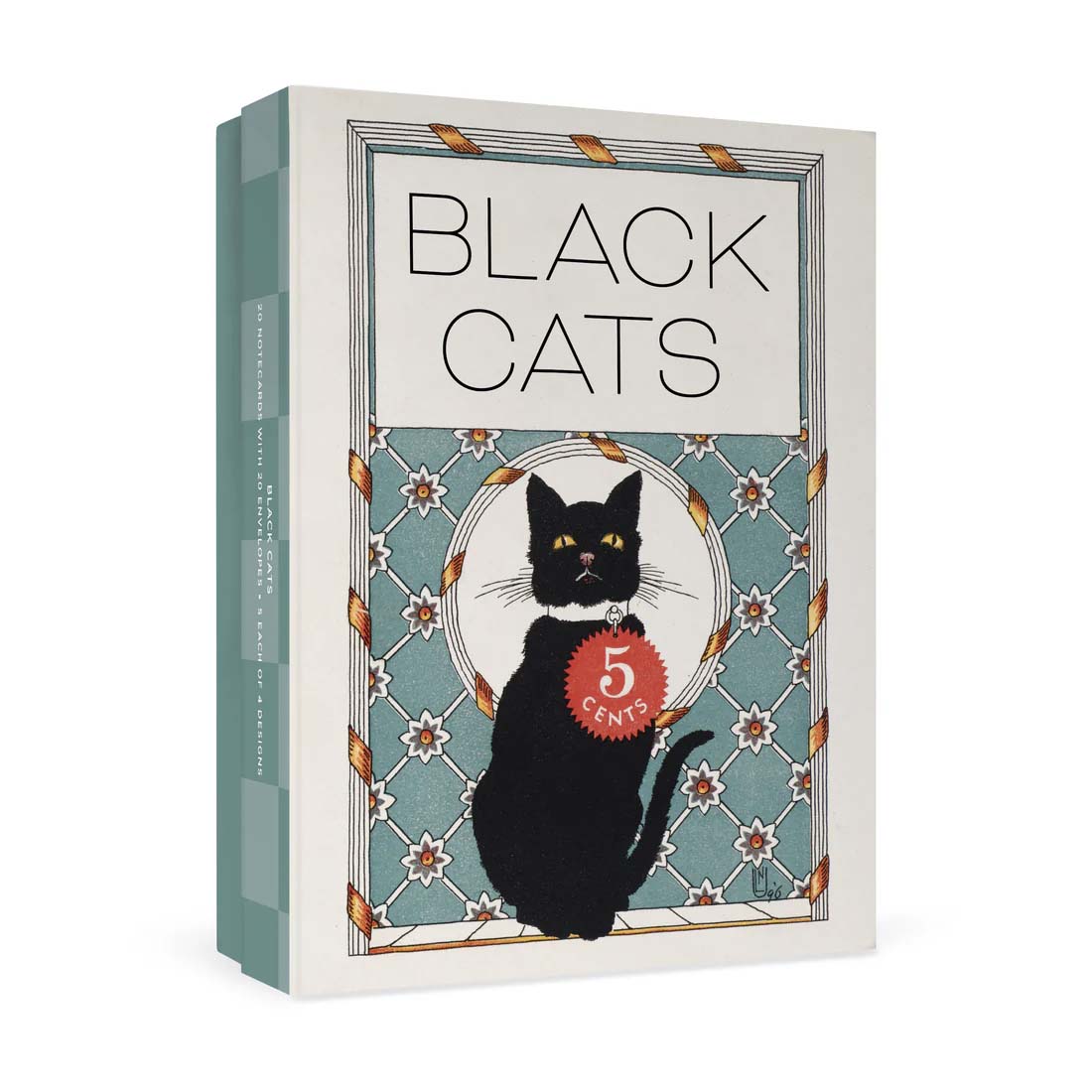 Black Cats Boxed Notecards