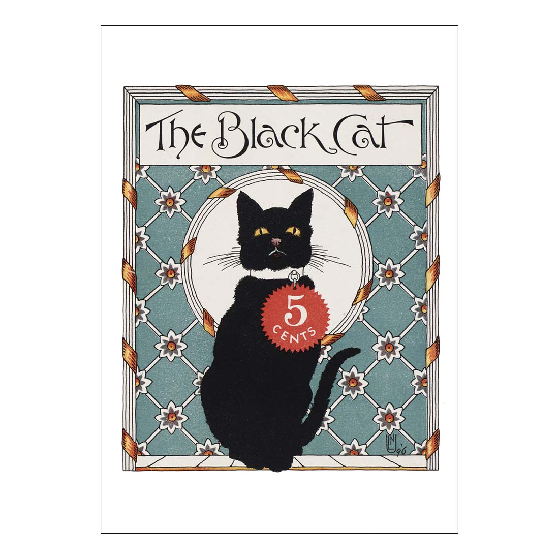 Black Cats Boxed Notecards