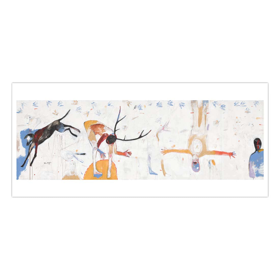 Rick Bartow The Magical Mind in Rural America Postcard