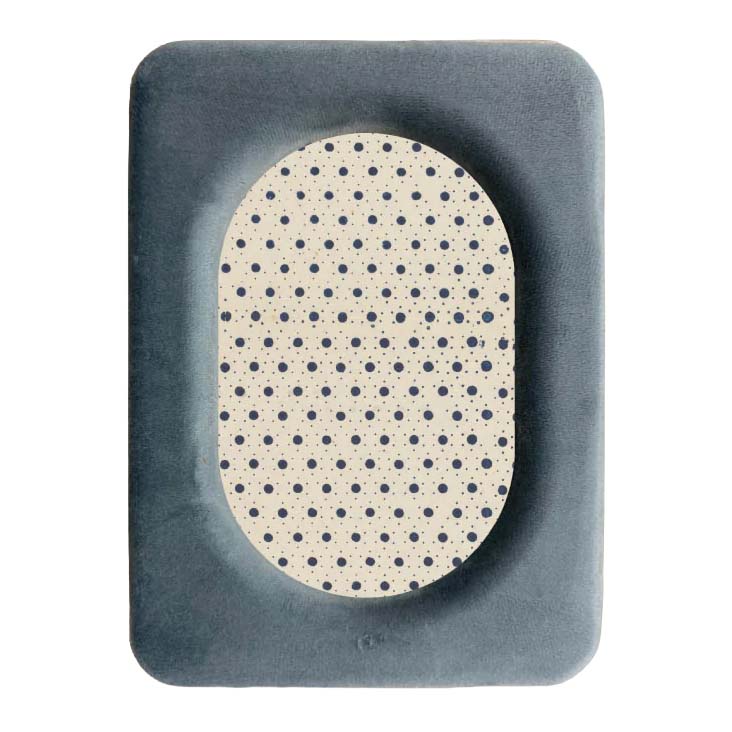 Slate Blue Velvet Photo Frame