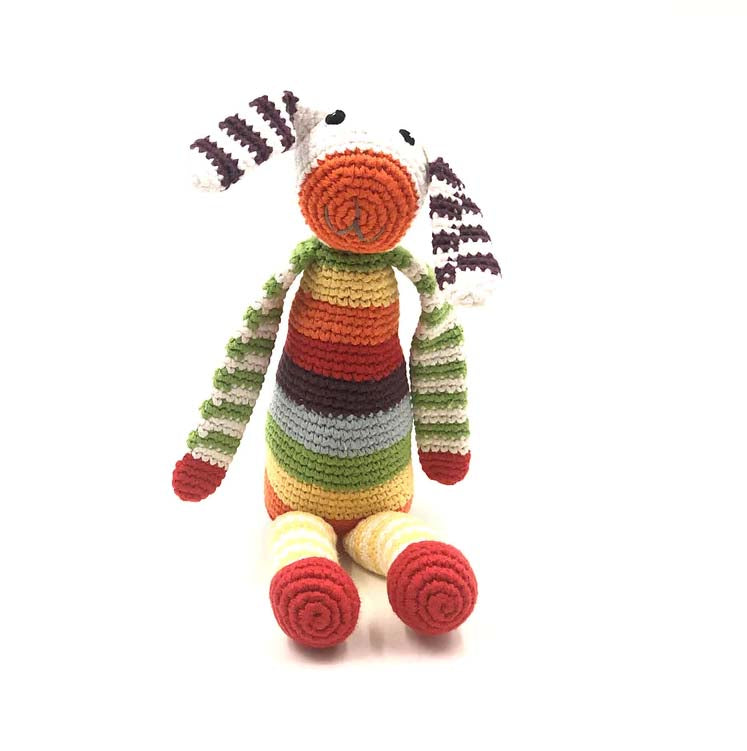 Rainbow Bunny Rattle