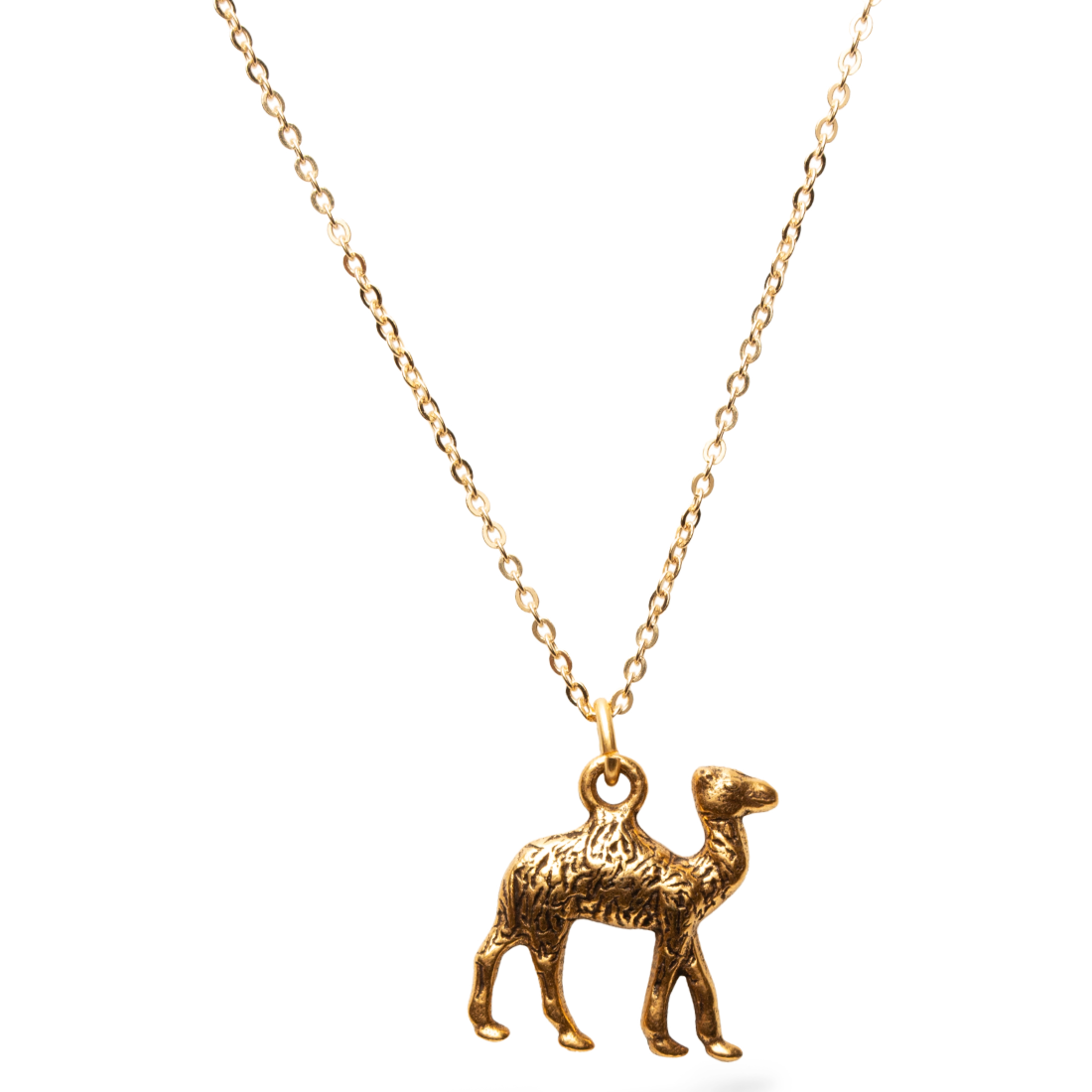 Egyptian Camel Antique Gold Pendant