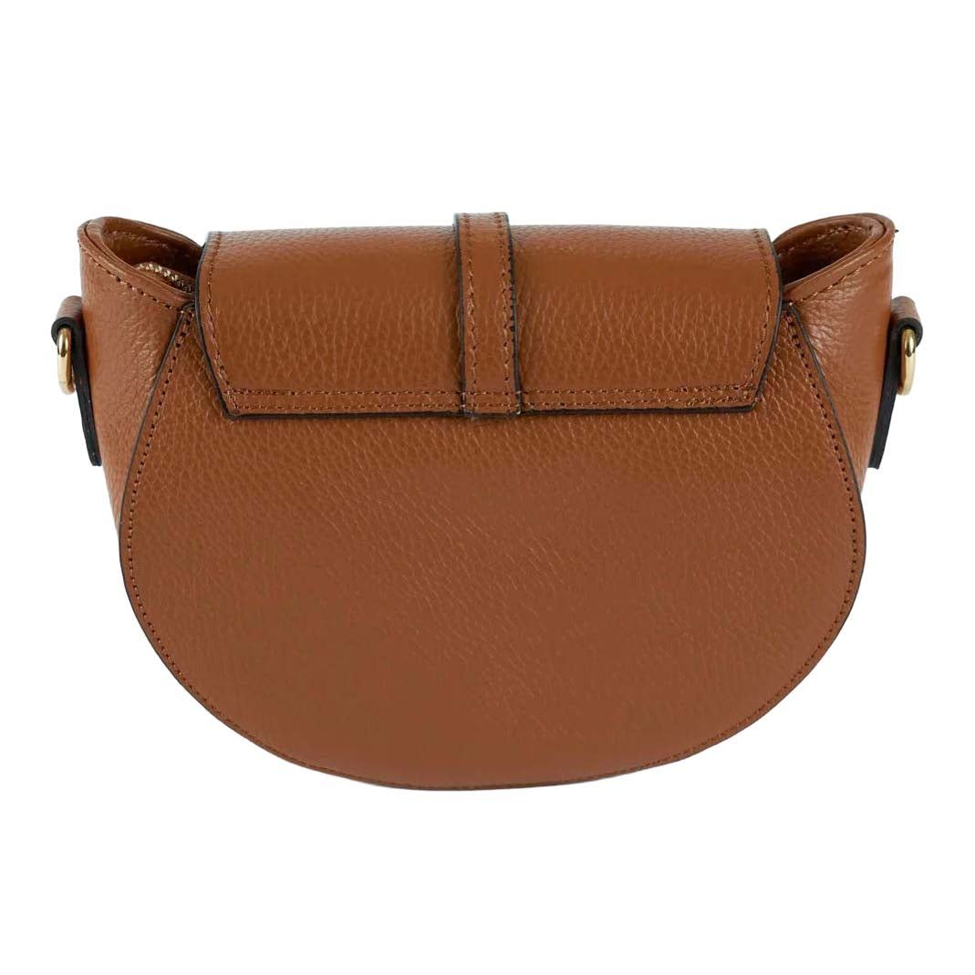 Tan Gubbio Leather Bag