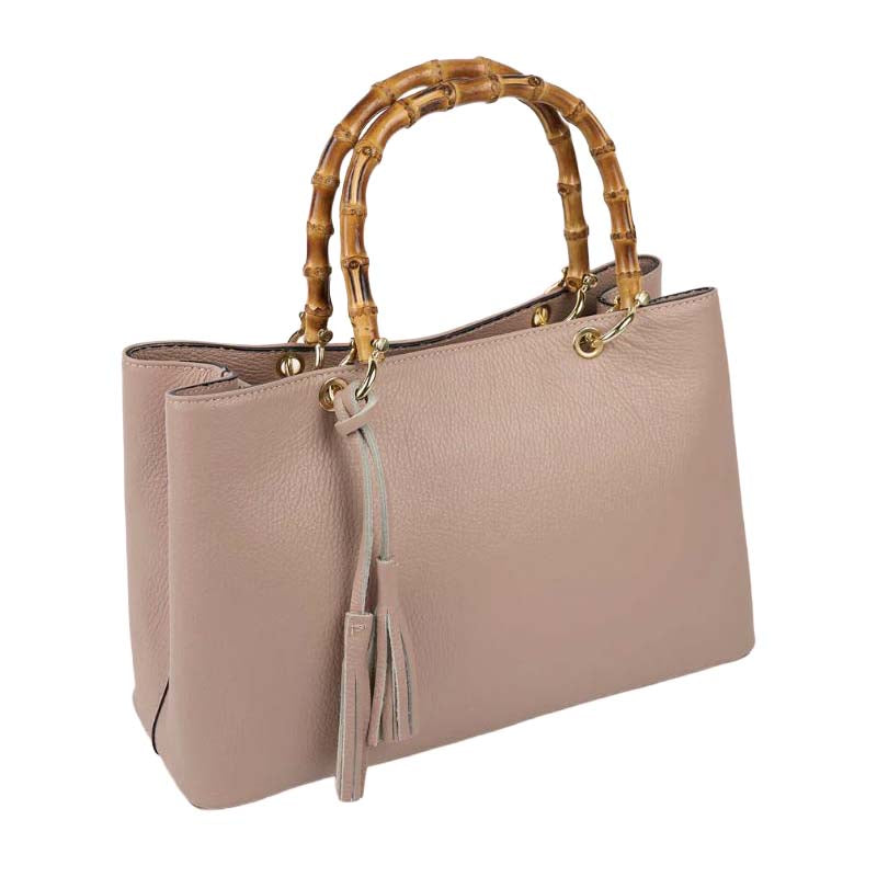 Light Pink Como Leather Bag