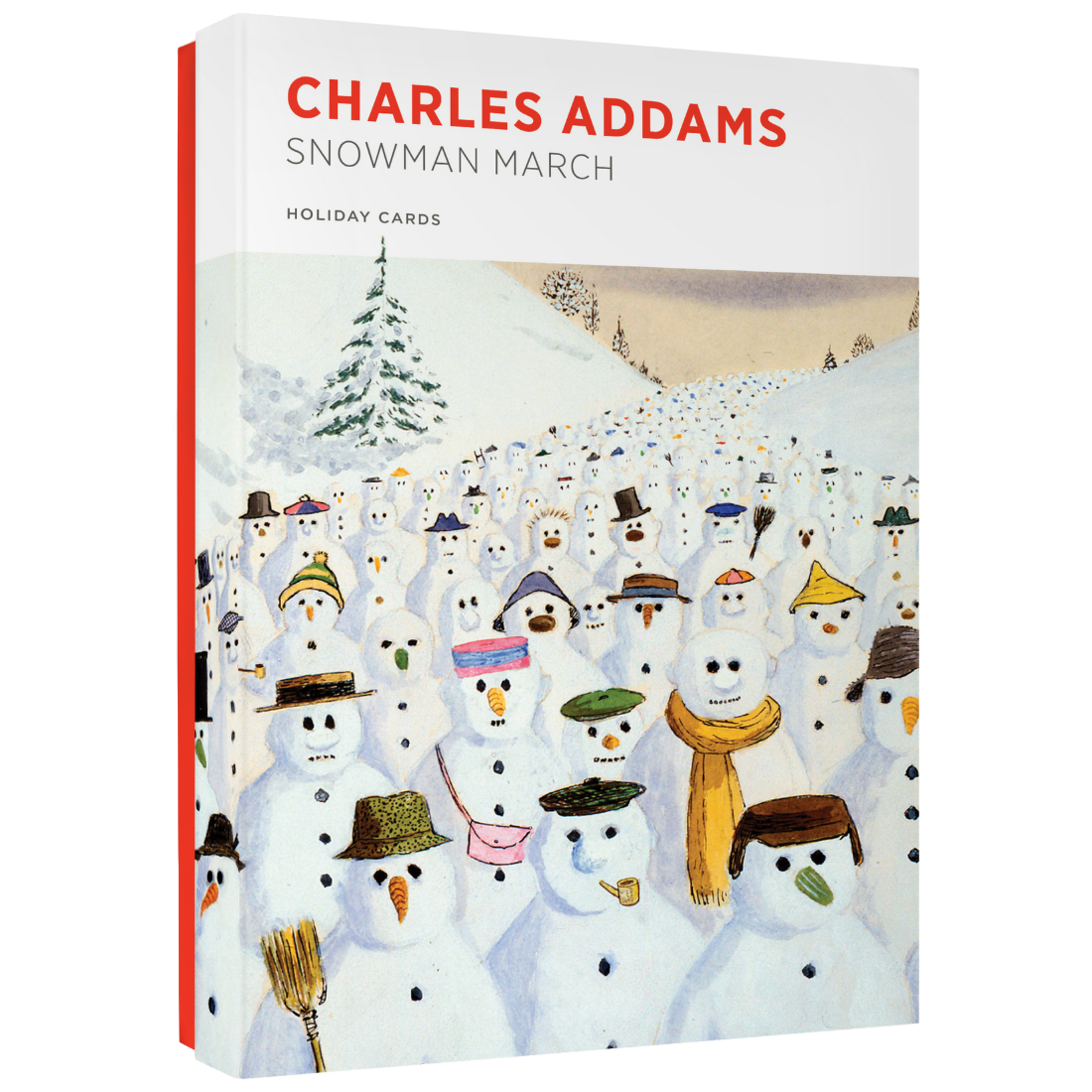 Charles Addams: Snowman March Holiday Cards