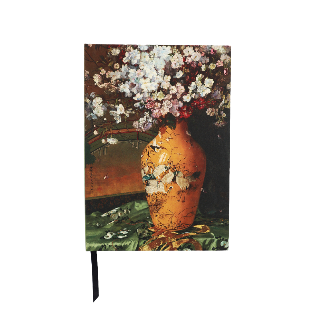 Fletcher Cherry Blossoms in a Vase Large Journal