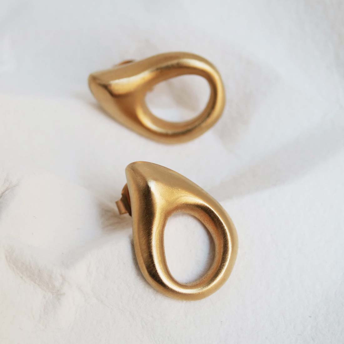 Dali Open Teardrop Earrings