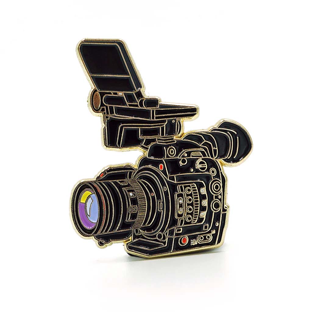 Documentary Camera Enamel Pin