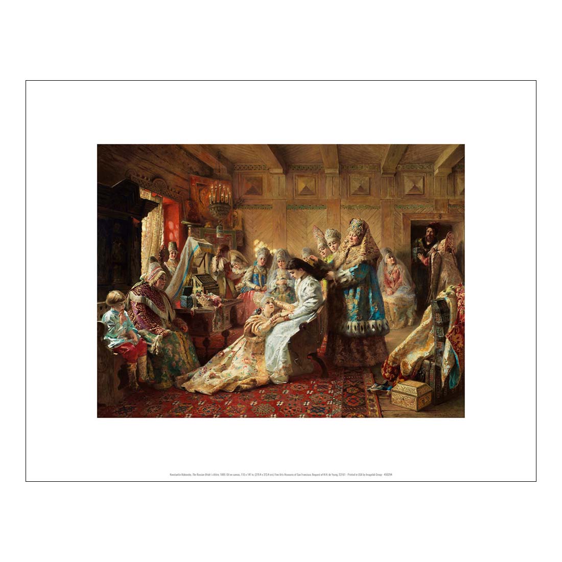 Makovsky Russian Bride Print