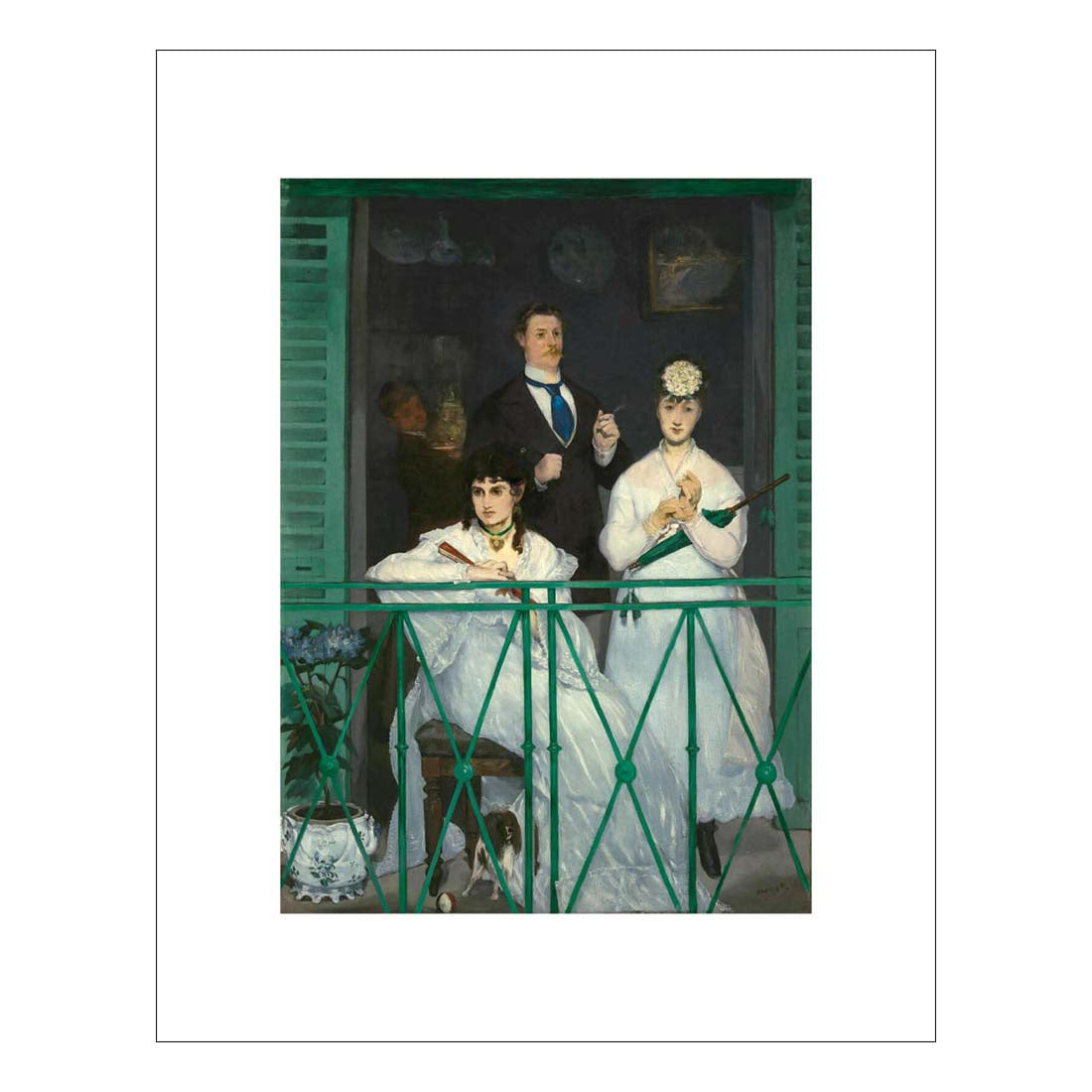 Manet The Balcony Print